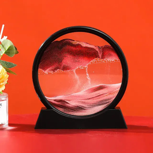 Round 3D Moving Sand Art Decor – The Comfort Store