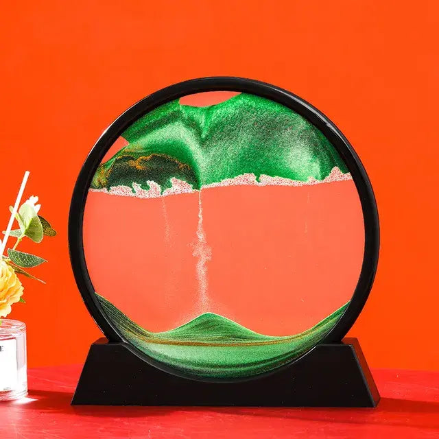 Round 3D Moving Sand Art Decor – The Comfort Store